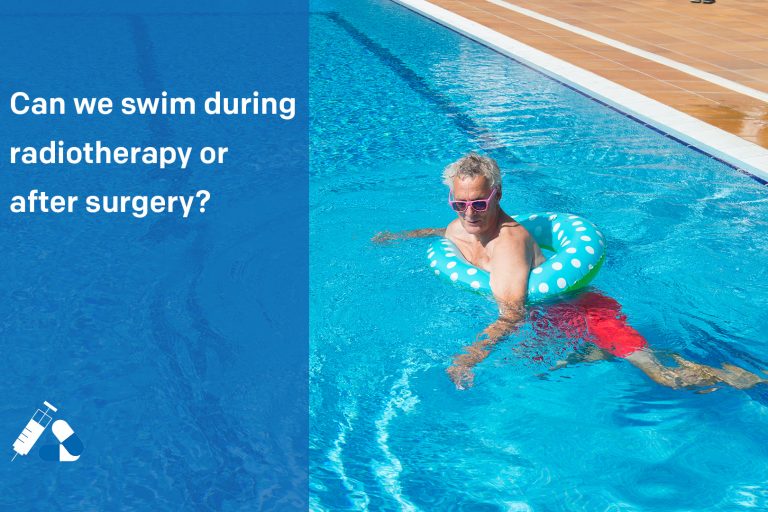 Can we swim during radiotherapy or after surgery?